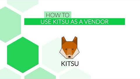 How to use Kitsu as a Vendor