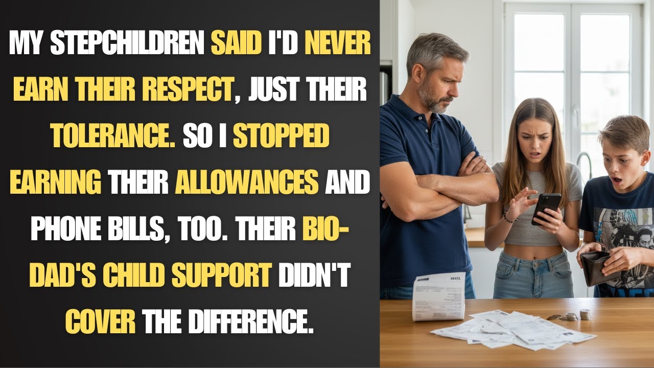 Stepchildren said I'd never earn their respect, just tolerance. I stopped. - BEST REDDIT STORIES