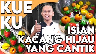 KUE KU KUE KACANG HIJAU #kueku #resepkuekubentukbuah