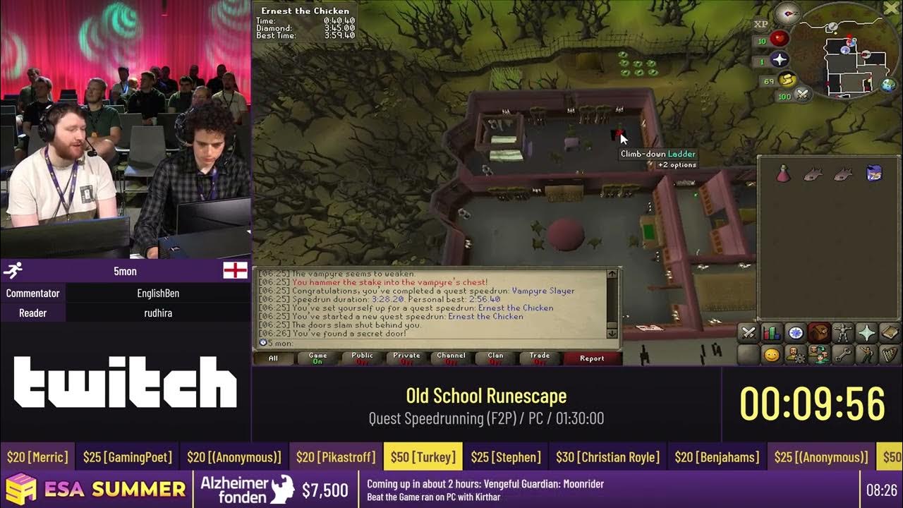 ⏰ OSRS Quest SpeedRunning 