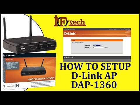 How to configure D-Link DAP-1360, Step by Step Complete Configuration