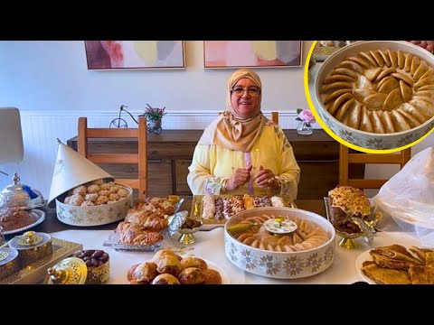 حلويات العيد 2024 🇲🇦طريقة خاصة بالسيدات لي مكيصدقش ليهوم الكعب غزال والعقدة اللوز بالخصوص 👉