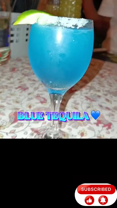 Blue Tequila Vibes💙2025,A Bold Cocktail with Blue Curaçao, Bitters & a Salted Rim.Tabbies Cocktails