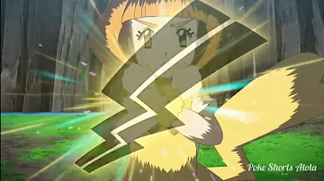 Pikala Using Pikachu's Z-Move (Catastro pika)