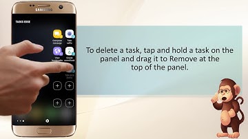 Samsung How to use  Editing the Tasks edge panel on smart phones user guide support