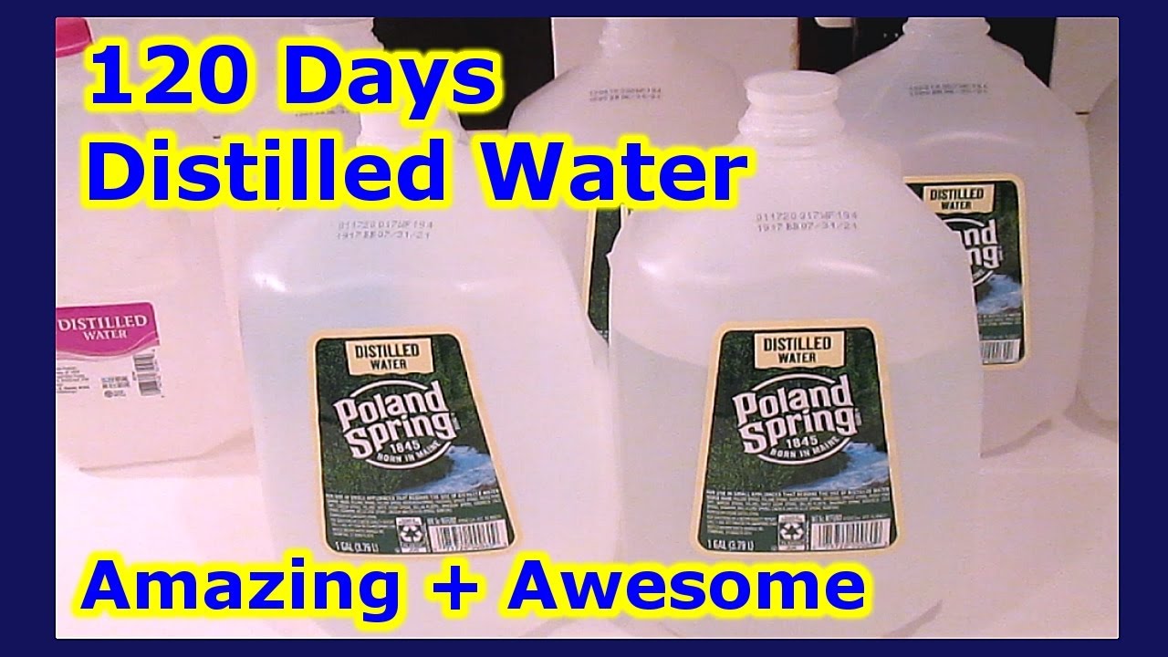 120 Days of Distilled Water I FEEL AWESOME + GREAT Arthritis Cure