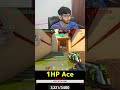 Jett 1hp Ace is INSANE #valorant #valorantclips #shorts