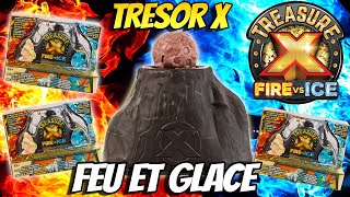 Tresor X Feu et Glace Fire vs Ice Ouverture de 3 Blocs Chasse au Trésor Super Héros et Compagnie