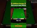 G.wilson escape shot never seen- 02|#shorts #youtubeshorts #trending #ding #selby #juddtrump #ronnie