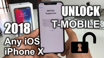 How To Unlock iPhone X From T-Mobile to Any Carrier