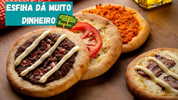 Quanto gasta para montar uma esfiharia?