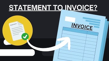 FREE Statement to Invoice Generator (Unlimited & No Sign-in)