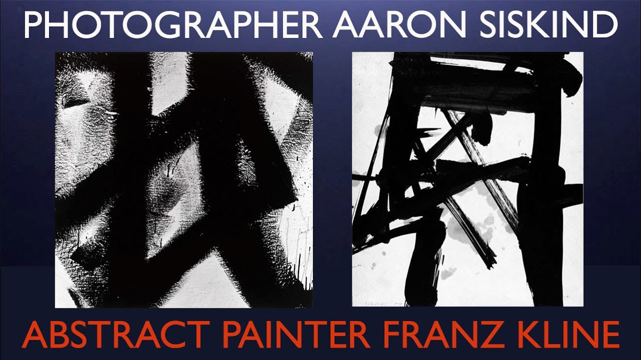 Photographer Aaron Siskind and Painter Franz Kline