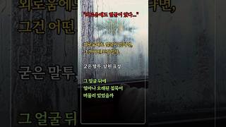 외로움에도 얼굴이 있다... | 정답이 필요 없는 대화의 힘 _ #두번째봄날 #노인심리상담 #지혜 #부모 #시니어 #좋은글
