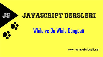 Javascript İle Toplama Programı Yapımı ve While-DoWhile Arasındaki Fark