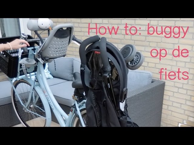 How to: buggy op de fiets - YouTube