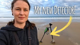 My First Hunt with the Minelab Excalibur II! (Beach Metal Detecting)