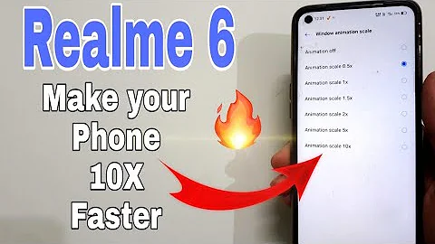 how to increase your phone speed |  Realme 6 speed increase