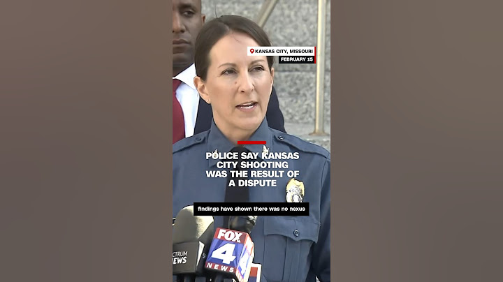 Police say Kansas City shooting was the result of a dispute