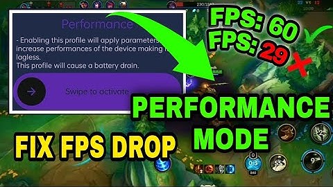 How to Enable Performance Mode  to Fix FPS DROP | Working For All Devices | No Need Root