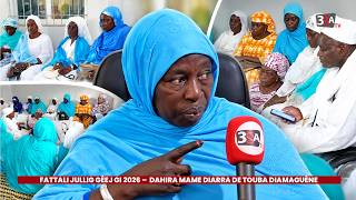 Fattali Jullig Géej Gi 2026 Lappel Du Dahira Mame Diarra De Touba Diamaguène