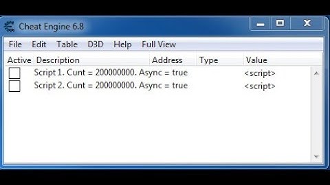 Cheat Engine Plugin Compact View + [Save Size + Save Position]
