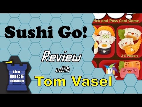 Sushi Go! Review - with Tom Vasel
