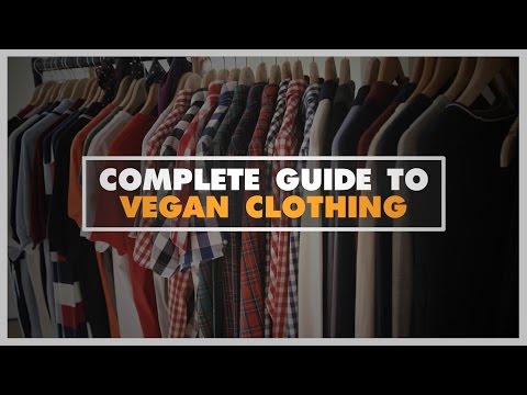 Complete Guide To Vegan Clothing (Non-Graphic)