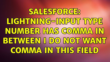 Salesforce: lightning-input type number has comma in between i do not want comma in this field