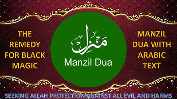 Manzil Dua منزل Cure and Protection from Black Magic, Jinn/Evil Spirit Possession Qari Tariq Ansari