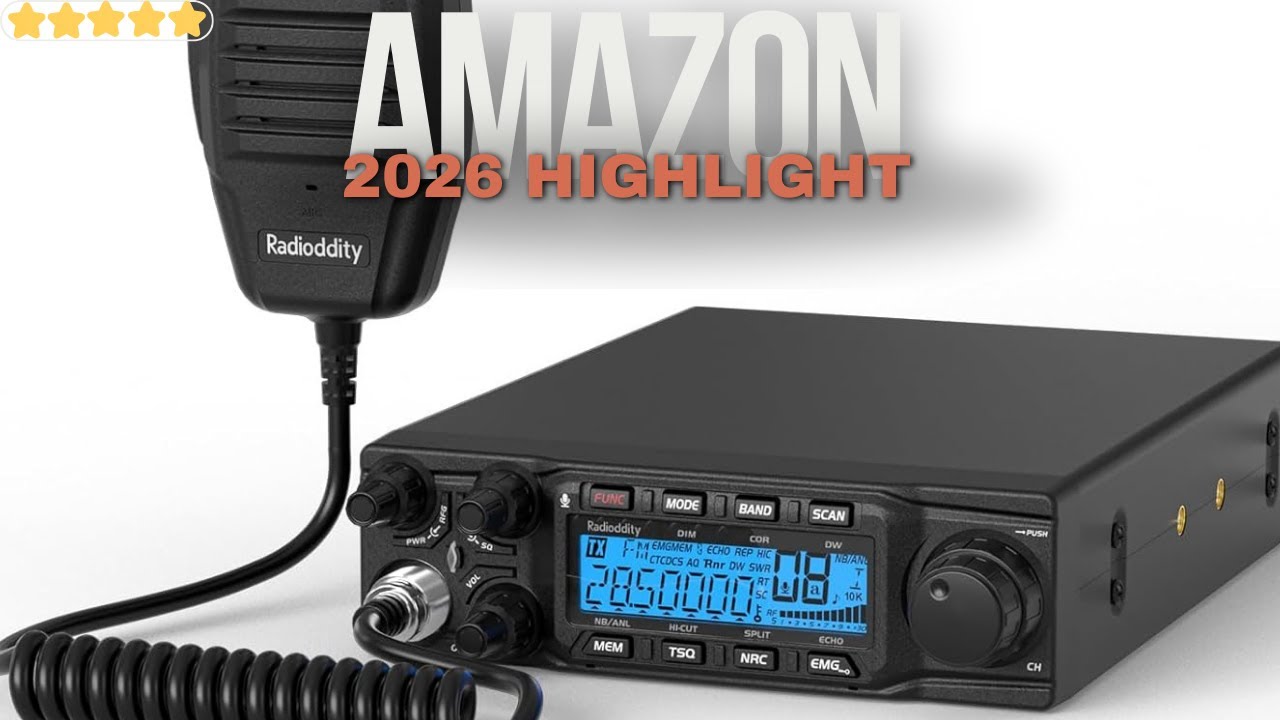 📻 80 WATTS! Radioddity QT80 10 Meter Radio Power Test 🎙️