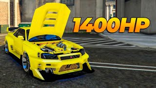 Reto A Los Japoneses Con Mi GTR De 1400hp A Una Carrera Gta Rp