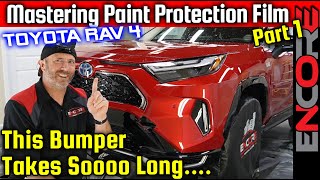 Mastering The Toyota Rav4 Bumper Ppf Installation - Paint Protection Film How To