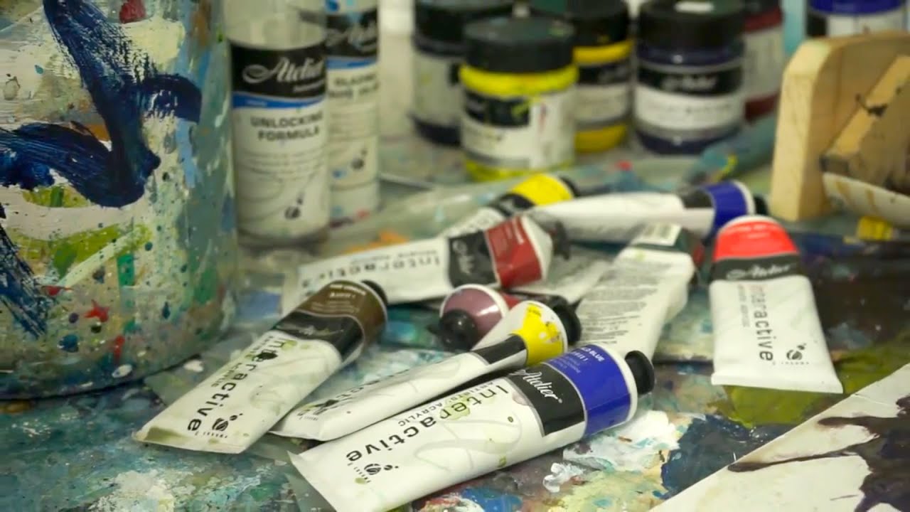 Introduction to Atelier Interactive Acrylic Colour YouTube