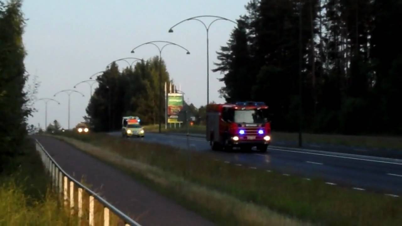 Utryckning i Borlänge