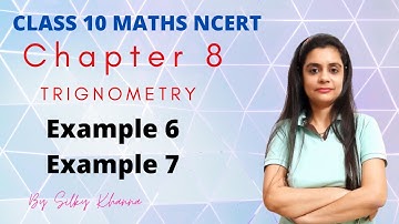 Maths Class 10/Chapter 8/Trignometry/Example 6/Example 7/NCERT