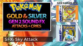 Pokemon Sfx Gen 2 D, Silver, Crystal - Attack Sounds