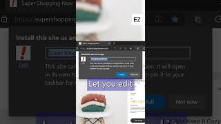customize your microsoft edge experience! #shorts