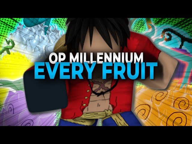 Showcasing Every Devil Fruit In One Piece Millennium Roblox Youtube - how to find a devil fruit fast one piece millennium roblox