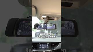 N6 Pro 2K Mirror Dash Cam！ 10" Large Screen – View Front and Rear Cameras Simultaneously. #hikvision