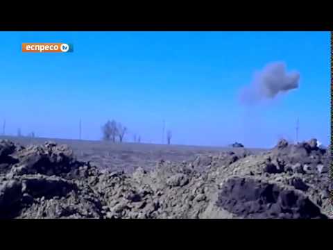 Уничтожение  Украинского танкового экипажа под Широкино 14 05 2015