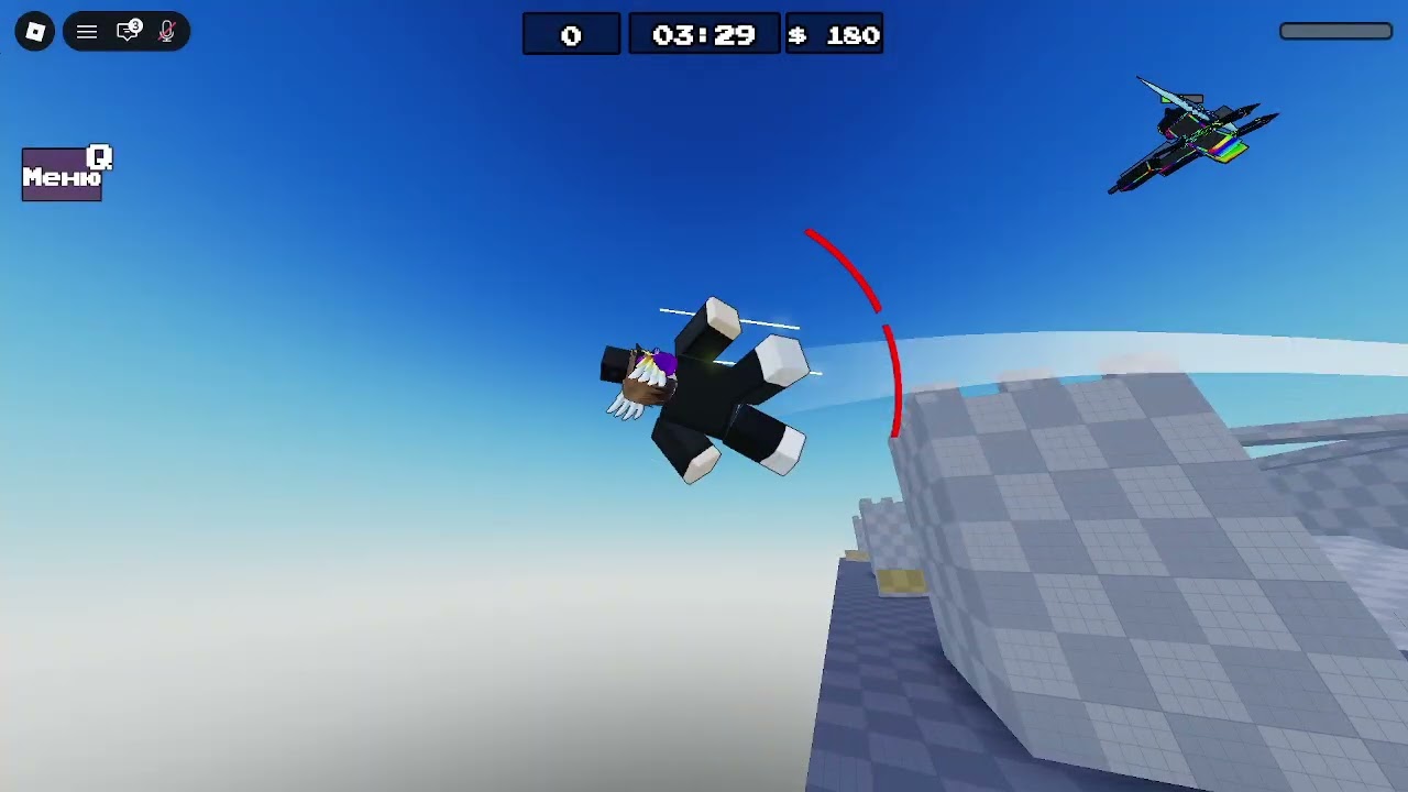 Стреляюсь с игроками в роблоксе