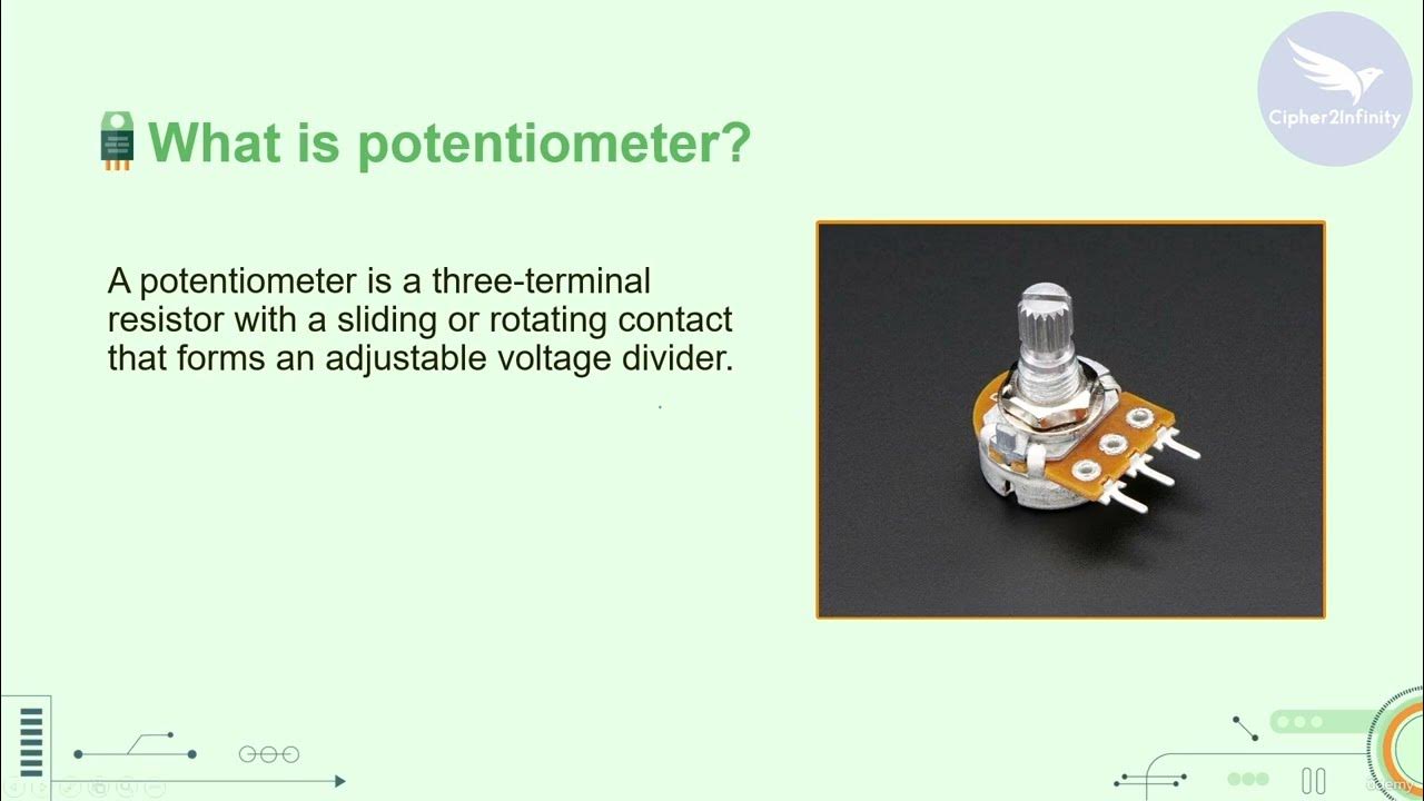 Lesson 7 Introduction to Potentiometer Part 1 Circuit Diagram