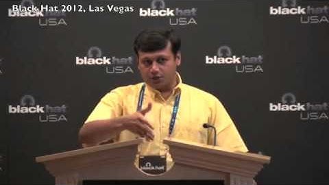 Black Hat Video: Shreeraj Shah of Blueinfy Solutions