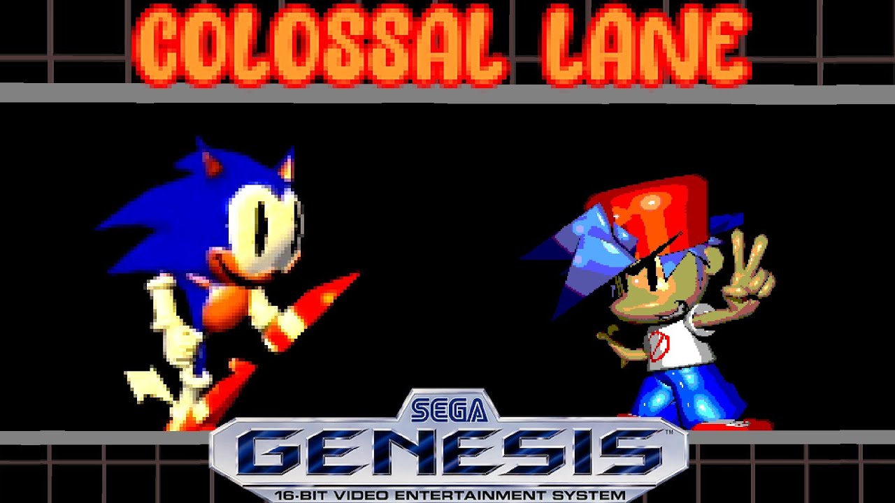 Colossal Lane (Sonic's Friends Vs BF) [FNF] - YouTube