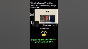 GPT 4o New Voice and Vision Features rolling out, have you tried them yet #gpt4o #openai #gpt4omini