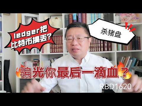 新骗局！用ledger把比特币搞丢啦？杀猪盘如何骗光你最后一滴血？～Robert李區塊鏈日記1620