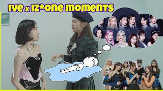 IVE moments to watch if you're both DIVE\/WIZ*ONE (IVE x IZONE moments)