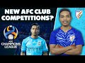 New afc club competition no afc champions league for indian clubs