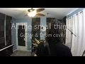 All the small things  blink182  guitar  drum cover